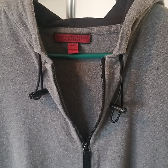 Burberry Sport hooded long sleeve zip up - Picture 4 of 7